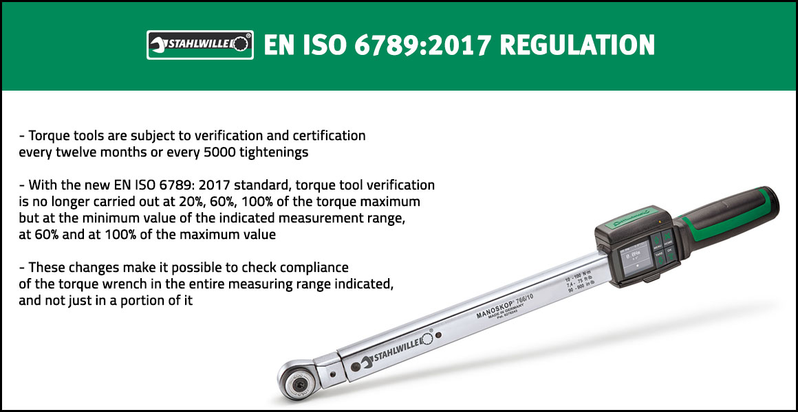 EN ISO 6789:2017 regulation